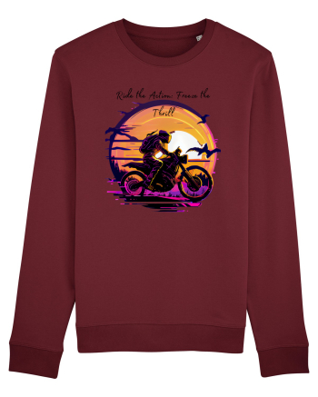 RIDE THE ACTION - V3 Burgundy