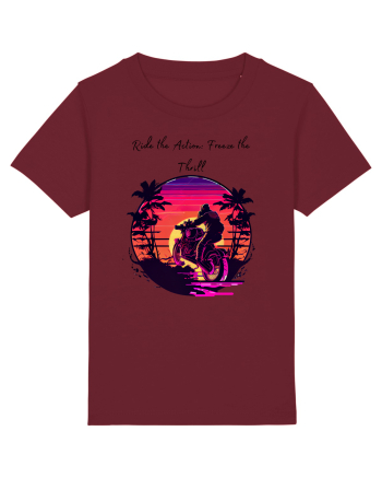 RIDE THE ACTION - V4 Burgundy