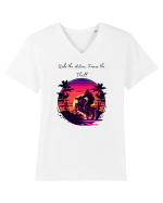 RIDE THE ACTION - V4 Tricou mânecă scurtă guler V Bărbat Presenter