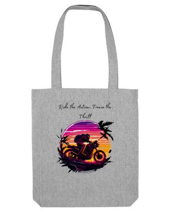 RIDE THE ACTION - V5 Heather Grey