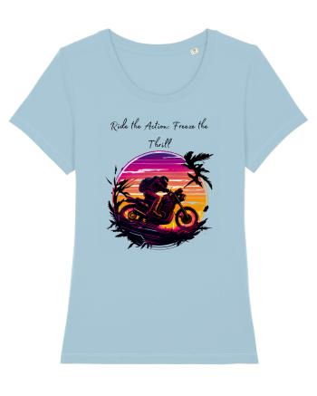 RIDE THE ACTION - V5 Sky Blue