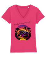 MONSTERTRUCK - V2 Tricou mânecă scurtă guler V Damă Evoker