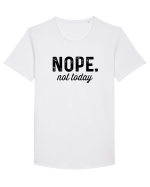 Not today Tricou mânecă scurtă guler larg Bărbat Skater