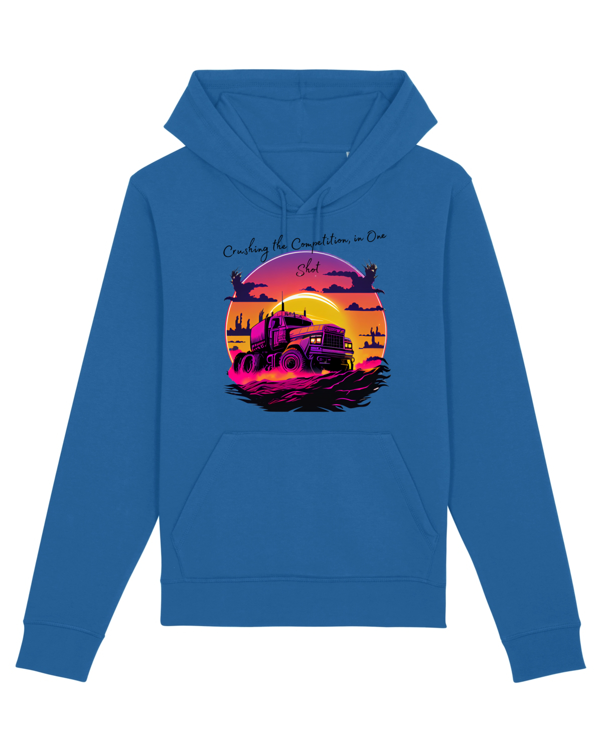 Hanorac Unisex Drummer Royal Blue