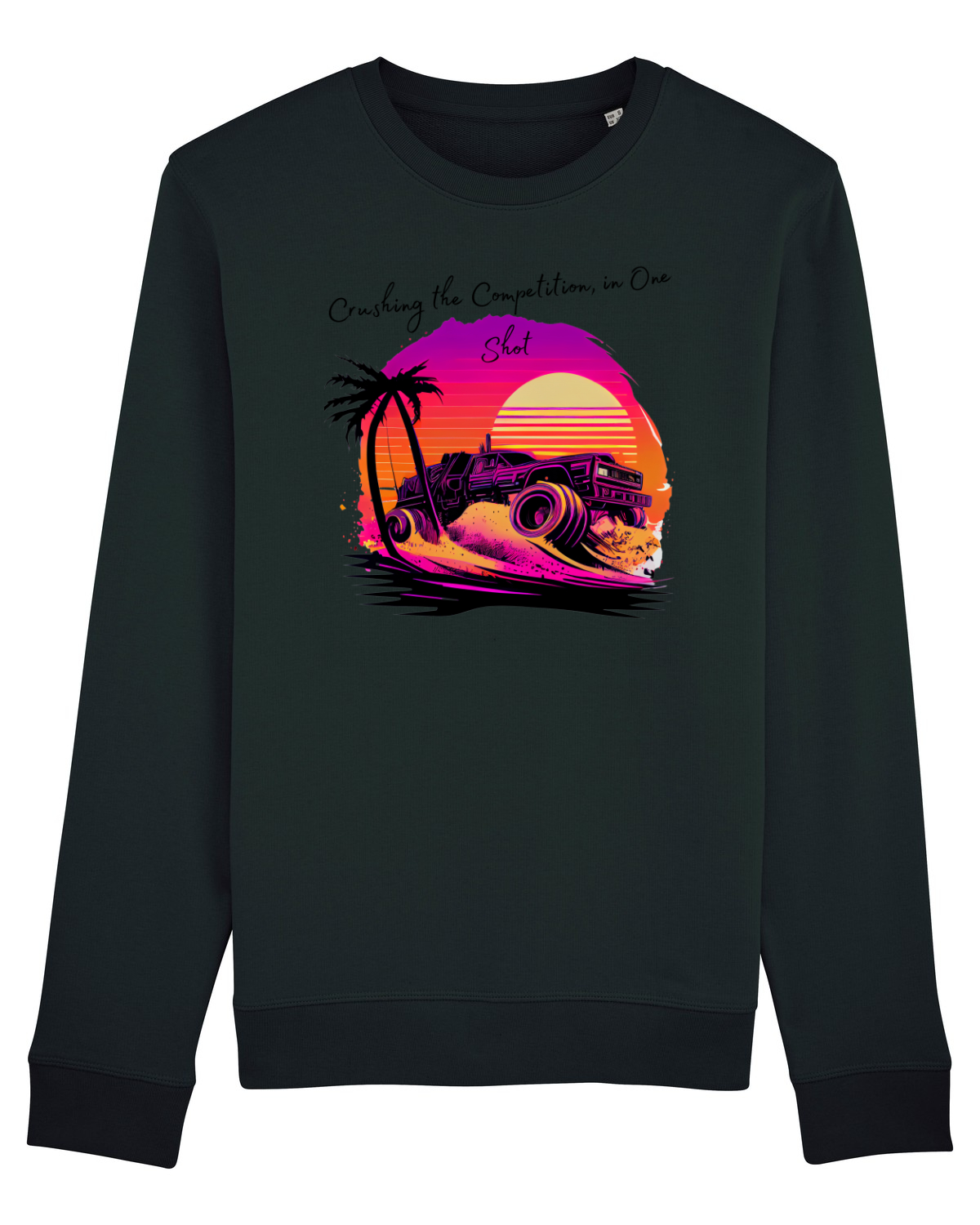 Bluză mânecă lungă Unisex Rise Black