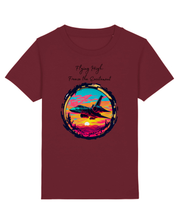 FLYING HIGH Burgundy