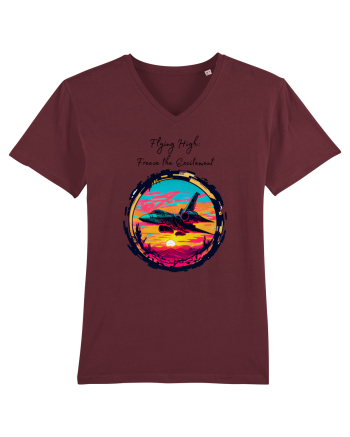 FLYING HIGH Burgundy