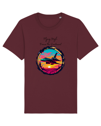 FLYING HIGH Burgundy