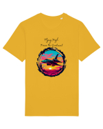 FLYING HIGH Tricou mânecă scurtă Unisex Rocker