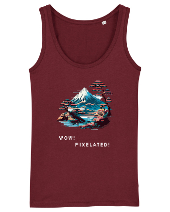 PIXELATED - V1 Burgundy