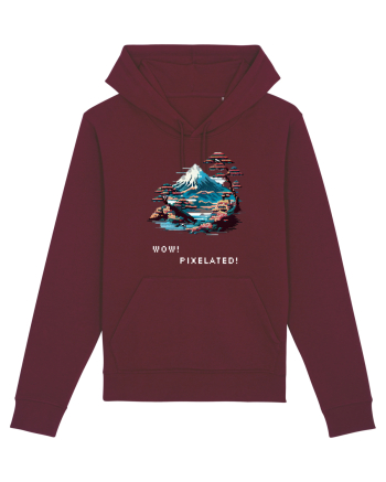 PIXELATED - V1 Burgundy