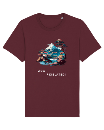 PIXELATED - V1 Burgundy