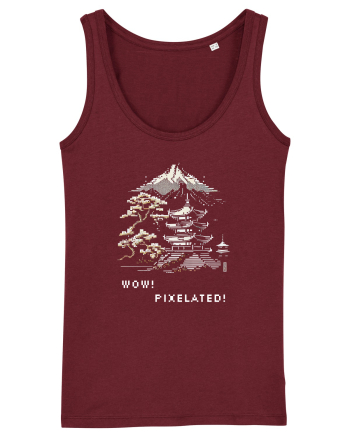 PIXELATED - V2 Burgundy