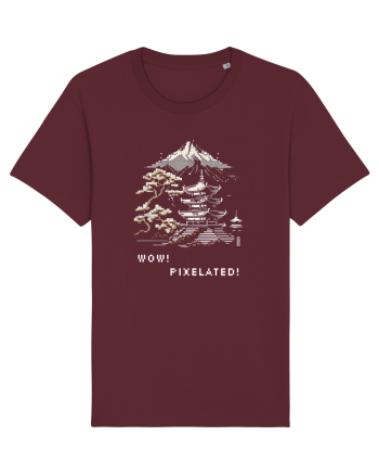 PIXELATED - V2 Burgundy