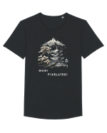 PIXELATED - V2 Tricou mânecă scurtă guler larg Bărbat Skater
