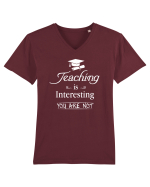 Teaching Tricou mânecă scurtă guler V Bărbat Presenter