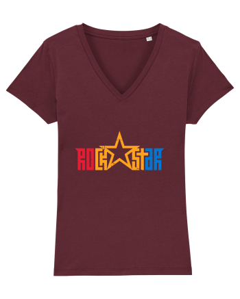 ROCK STAR Burgundy