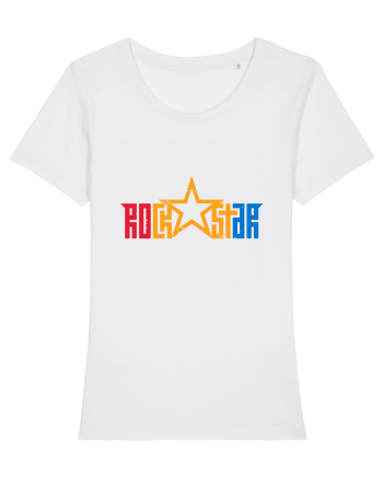 ROCK STAR White