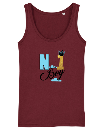 No 1 BOY Burgundy