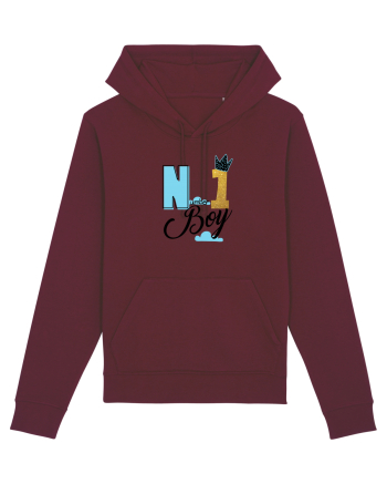 No 1 BOY Burgundy