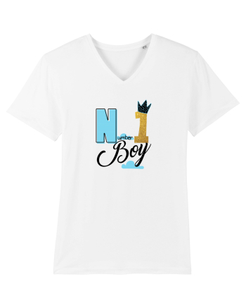 No 1 BOY White