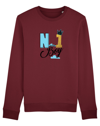 No 1 BOY Burgundy