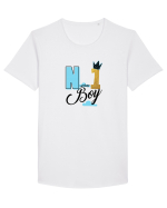 No 1 BOY Tricou mânecă scurtă guler larg Bărbat Skater