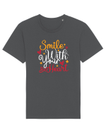 SMILE Tricou mânecă scurtă Unisex Rocker