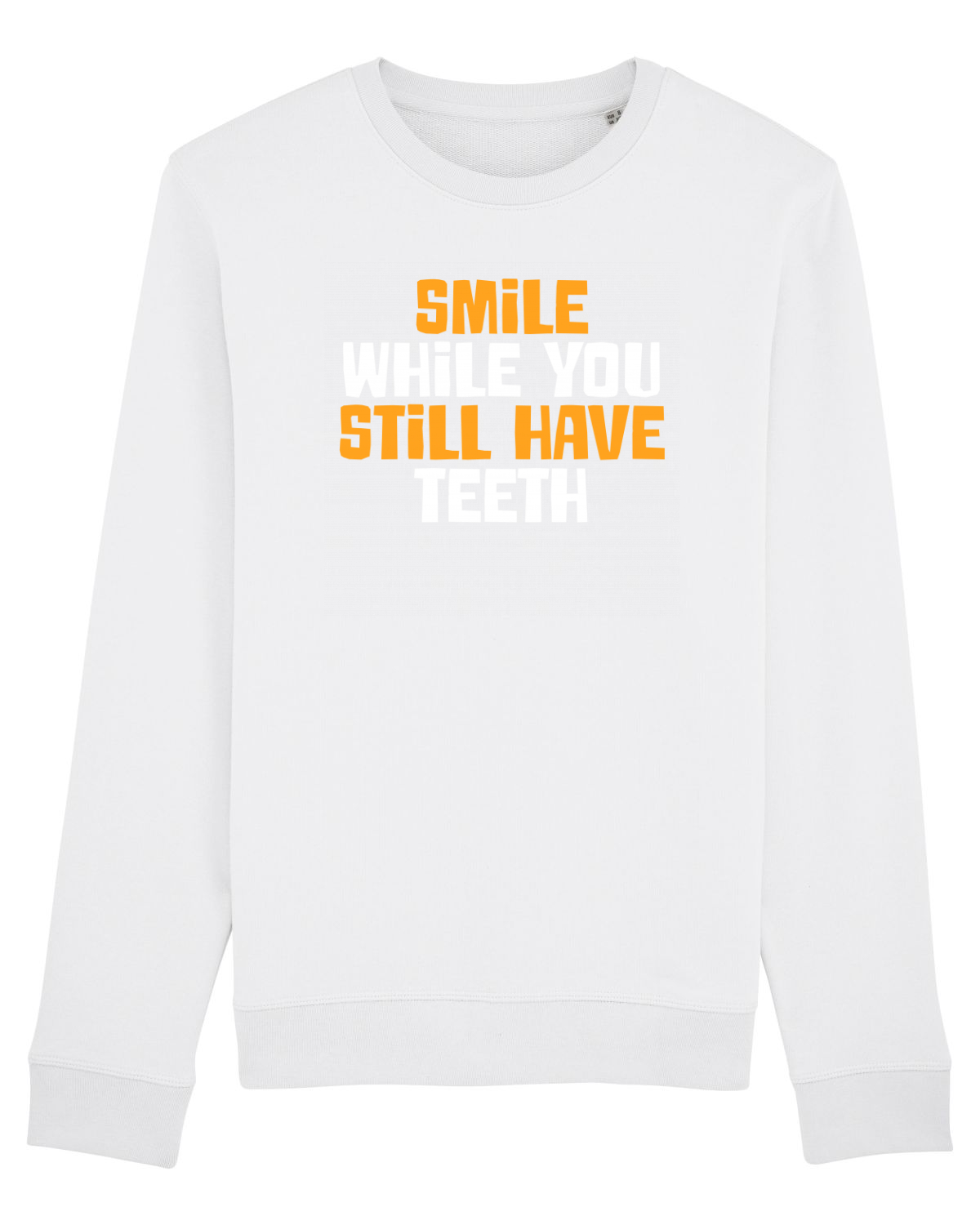 Bluză mânecă lungă Unisex Rise White