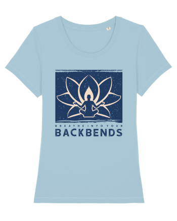 Breathe into Your Backbends Sky Blue