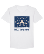Breathe into Your Backbends Tricou mânecă scurtă guler larg Bărbat Skater