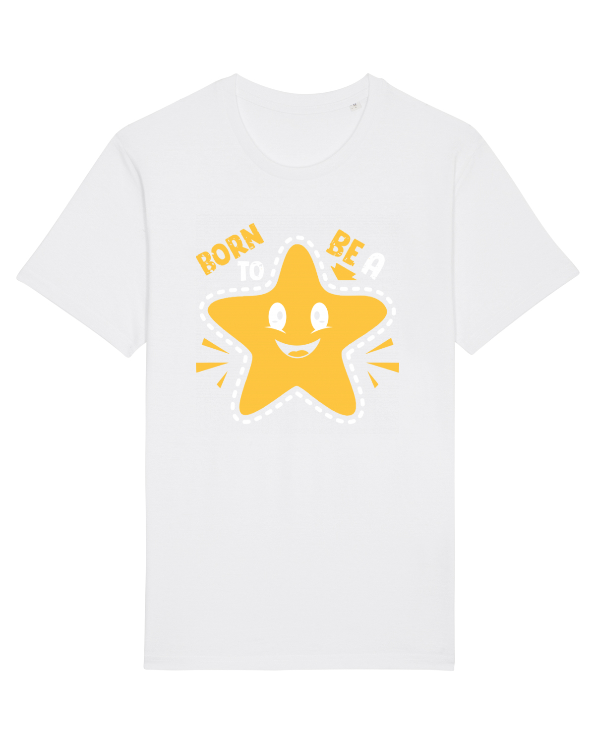 Tricou mânecă scurtă Unisex Rocker White