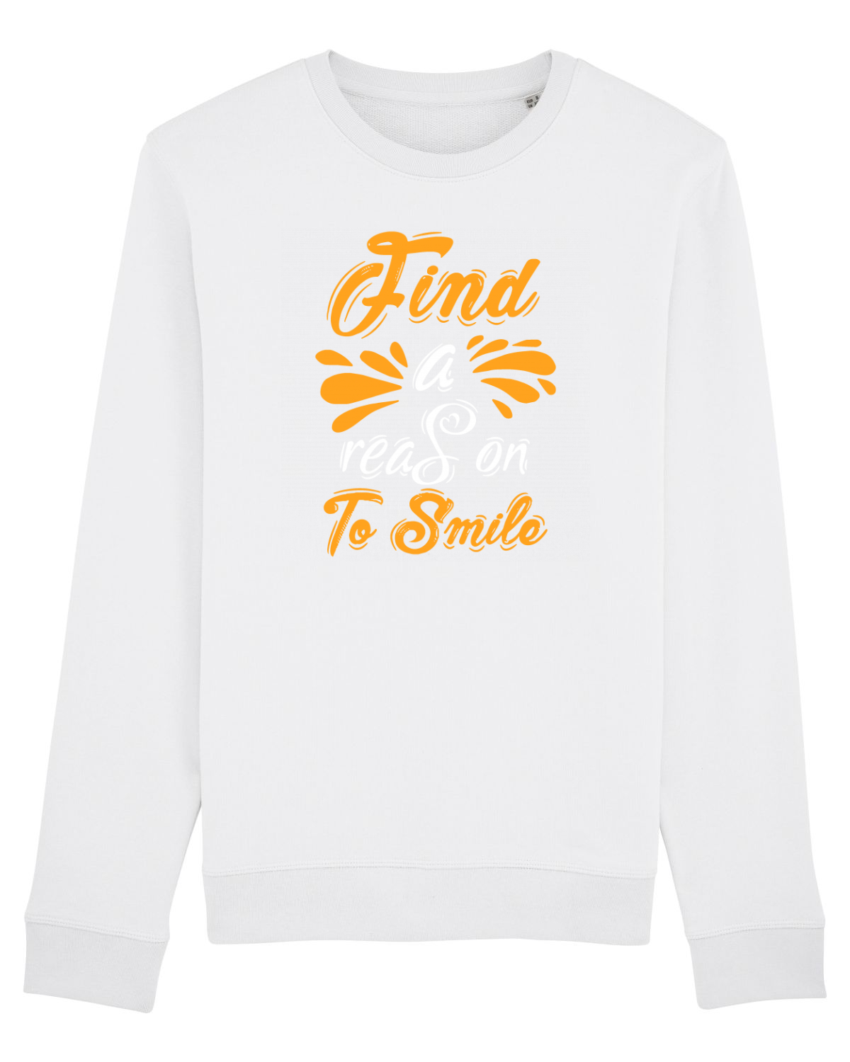 Bluză mânecă lungă Unisex Rise White