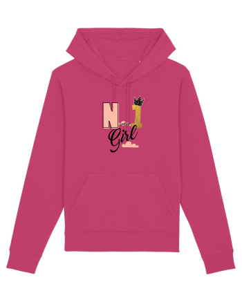 No 1 Girl Raspberry