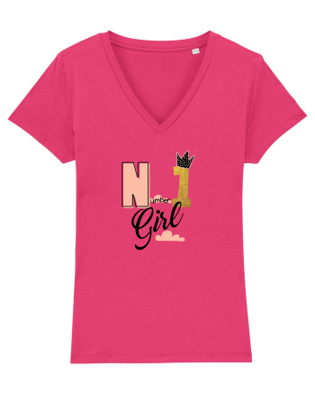 No 1 Girl Raspberry