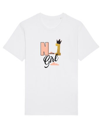 No 1 Girl White