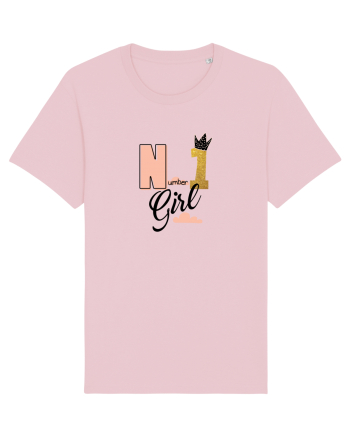 No 1 Girl Cotton Pink