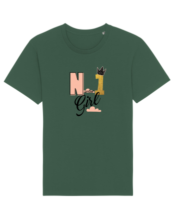 No 1 Girl Bottle Green
