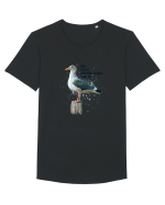 Pescarus Tricou mânecă scurtă guler larg Bărbat Skater