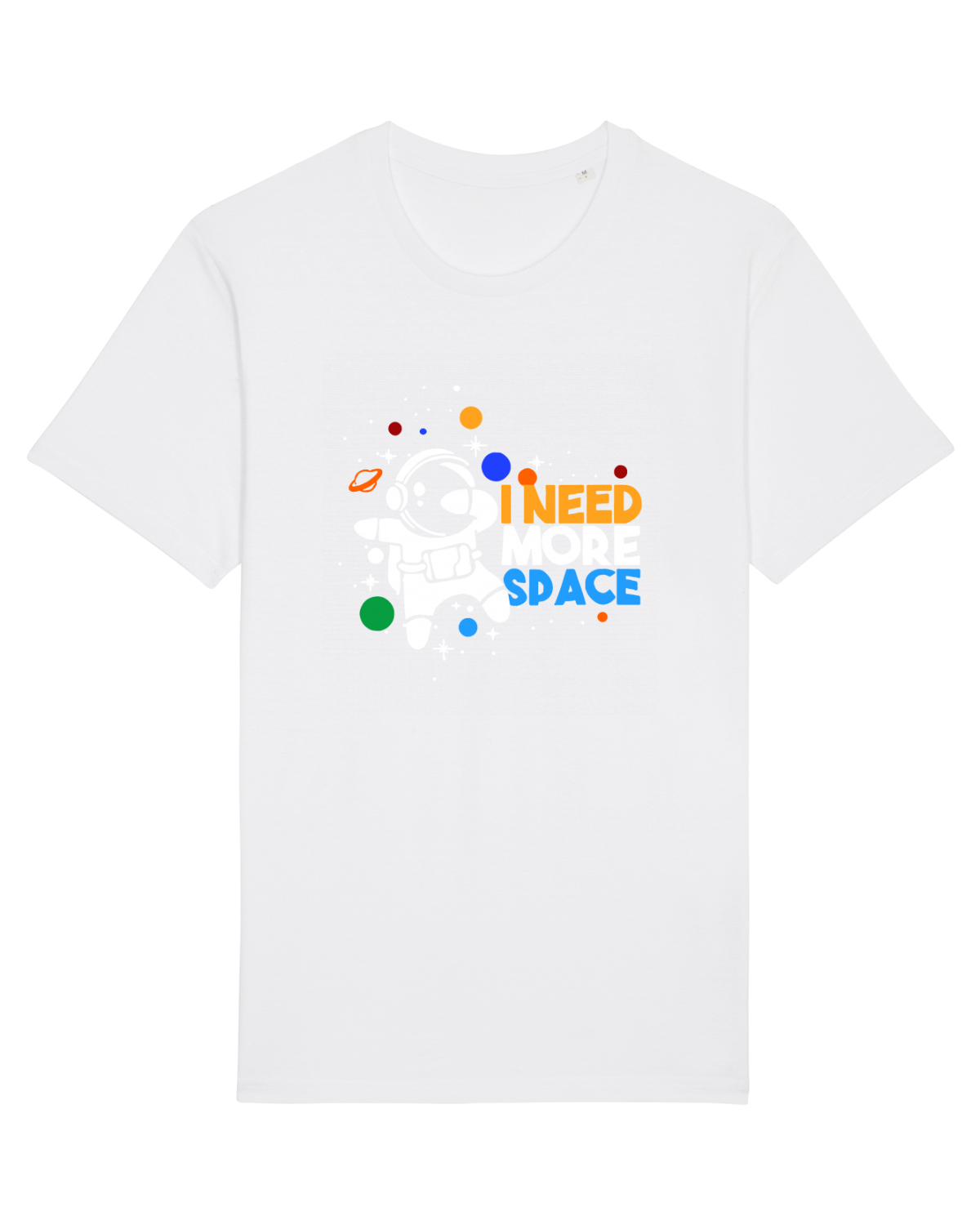 Tricou mânecă scurtă Unisex Rocker White