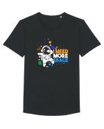SPACE Tricou mânecă scurtă guler larg Bărbat Skater