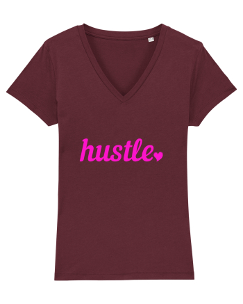 HUSTLE Burgundy