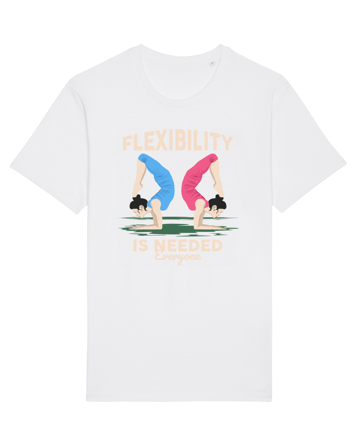 Tricou mânecă scurtă Unisex Rocker White