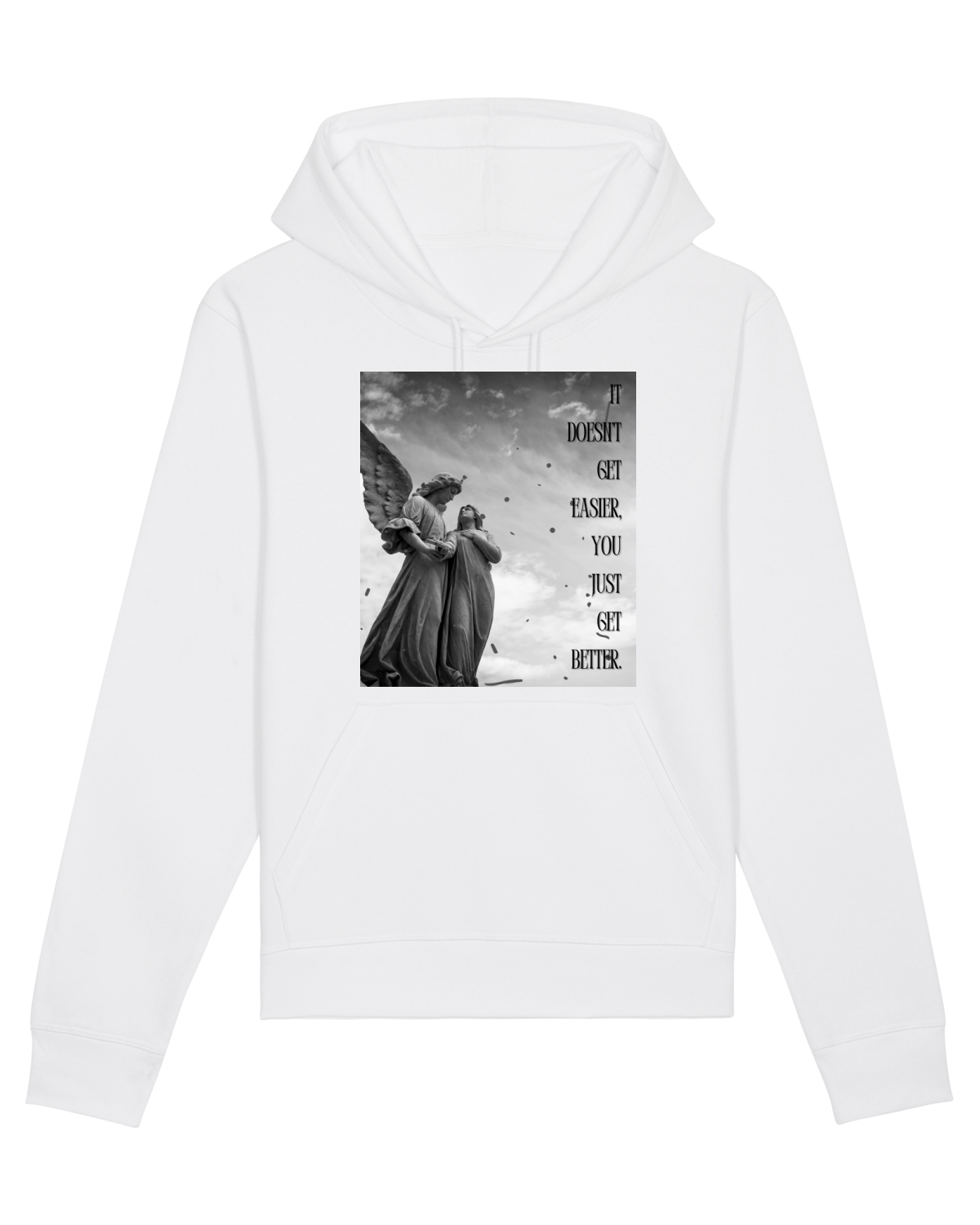 Hanorac Unisex Drummer White