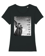 It Doesn t Get Easier You Just Get Better Tricou mânecă scurtă guler larg fitted Damă Expresser