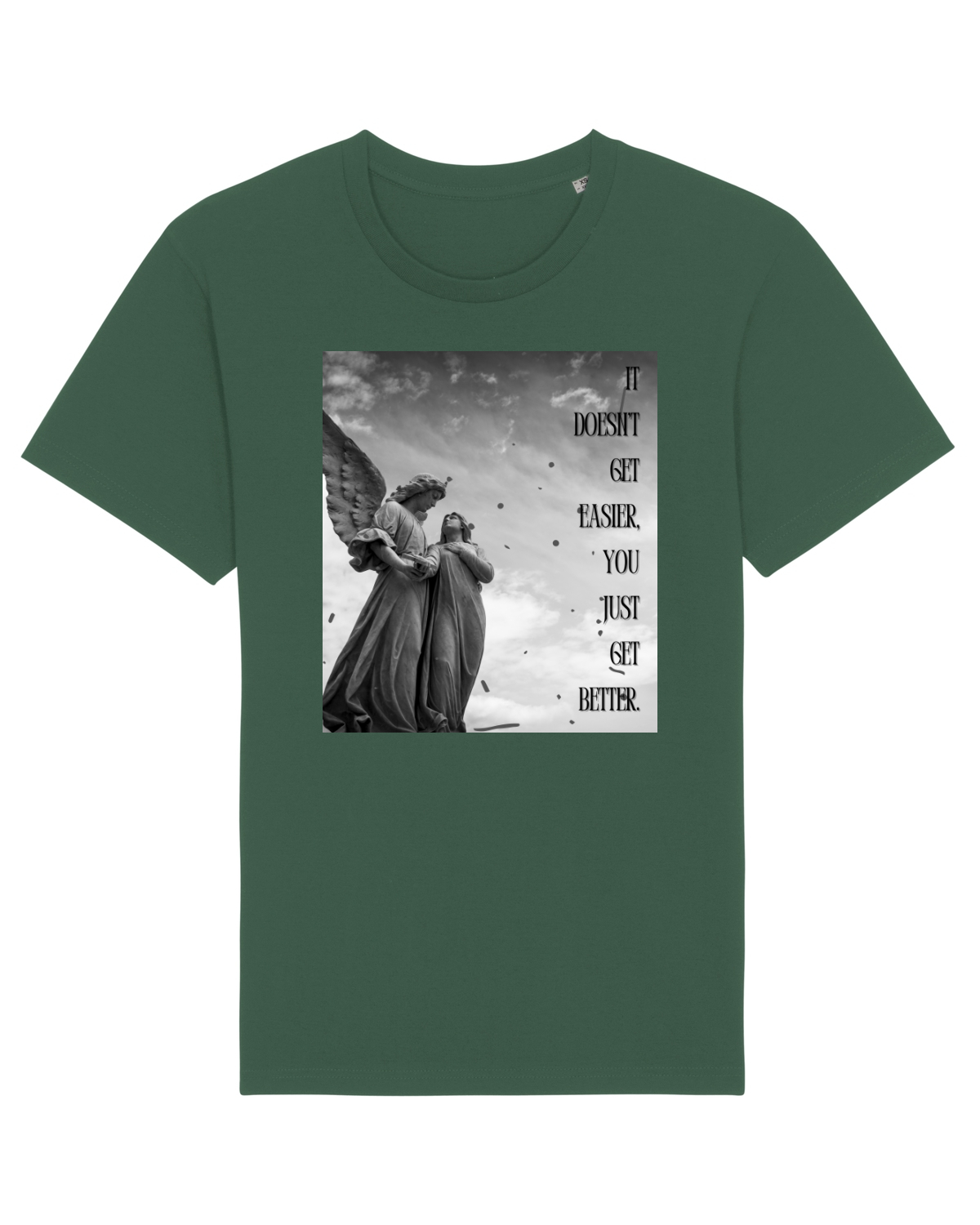 Tricou mânecă scurtă Unisex Rocker Bottle Green