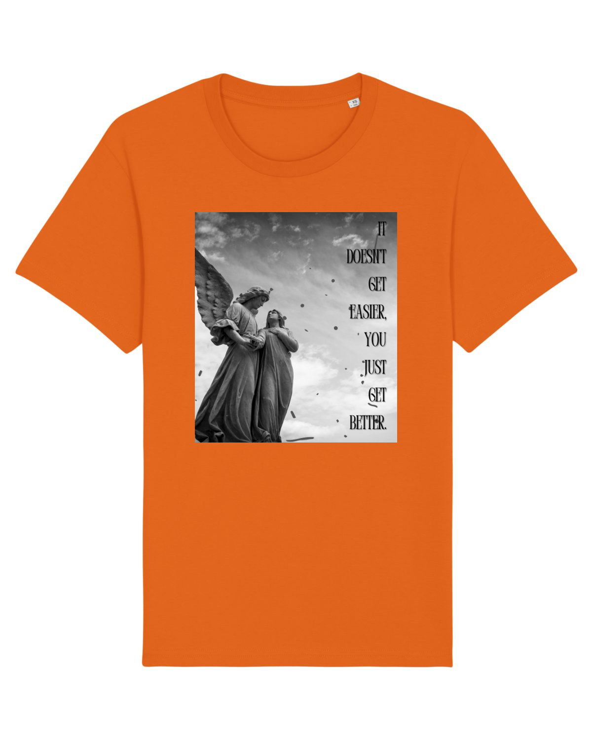 Tricou mânecă scurtă Unisex Rocker Bright Orange