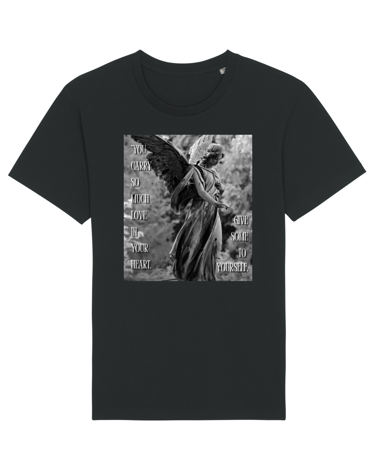 Tricou mânecă scurtă Unisex Rocker Black