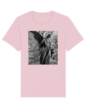 You Carry So Much Love In Your Heart Cotton Pink