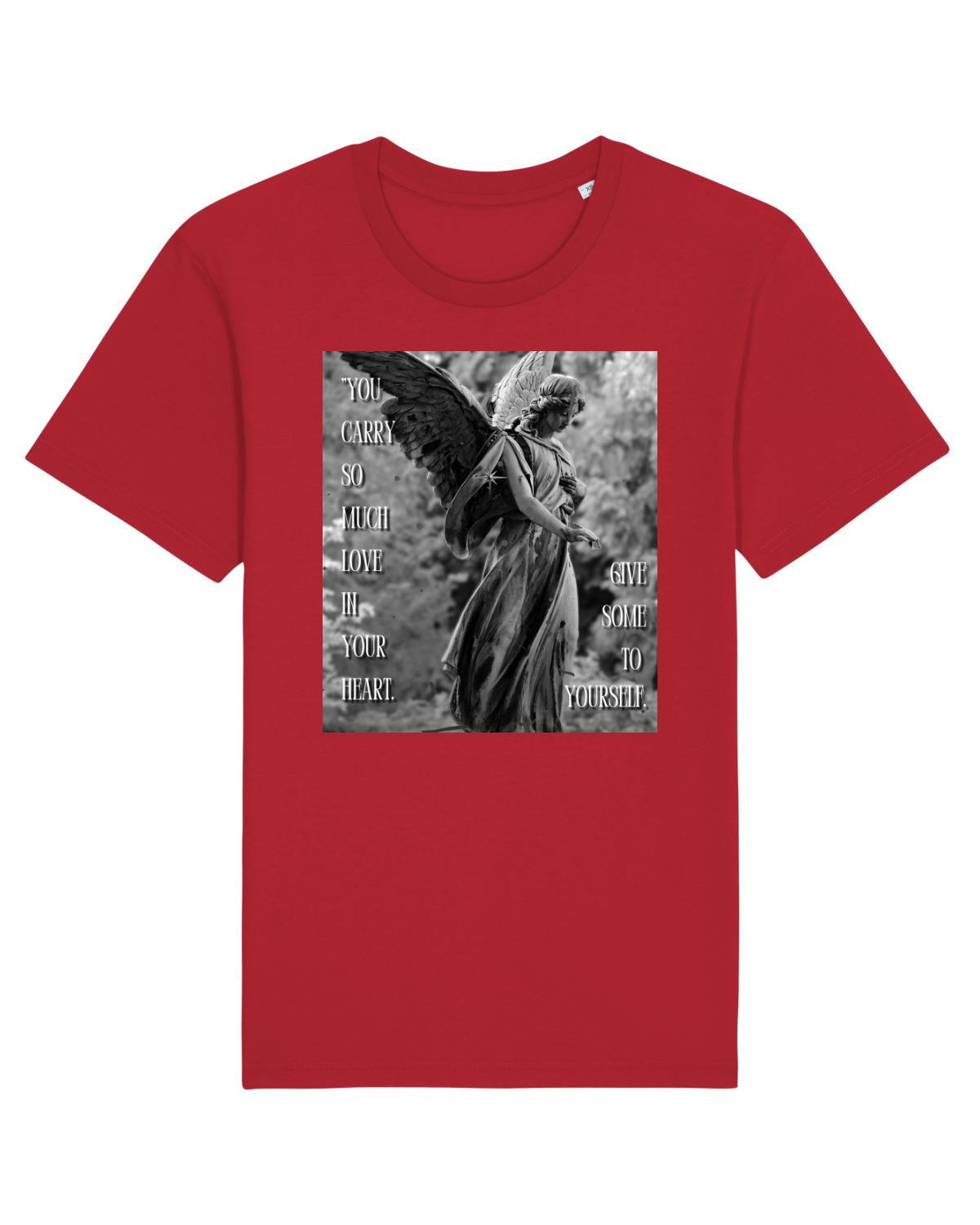 Tricou mânecă scurtă Unisex Rocker Red